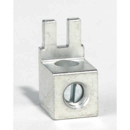 Square D QO #12 to 2 AWG (AI), #14 to 4 AWG (Cu) Tin Plated Aluminum Neutral Lug Terminal Kit
